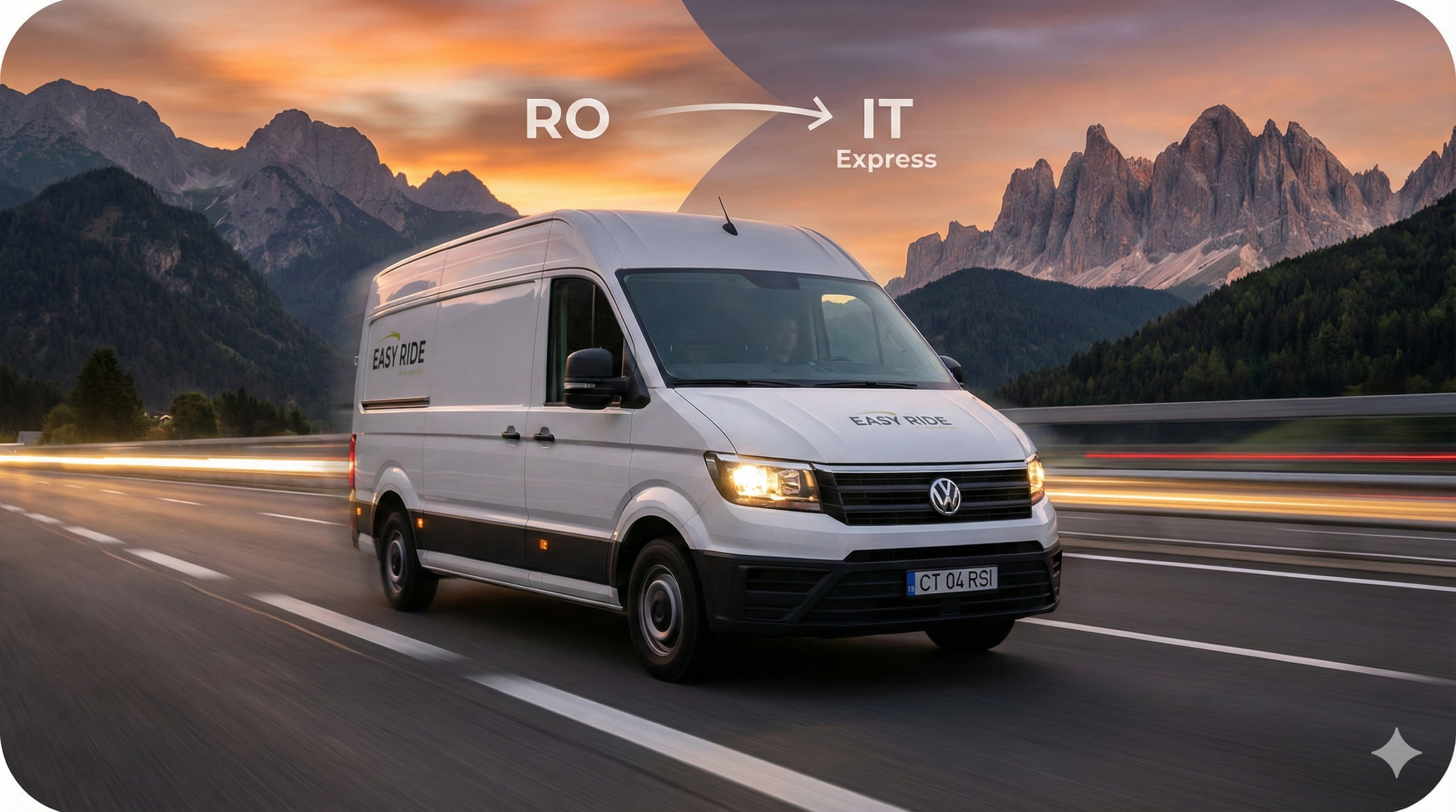 Transport dedicat romania italia